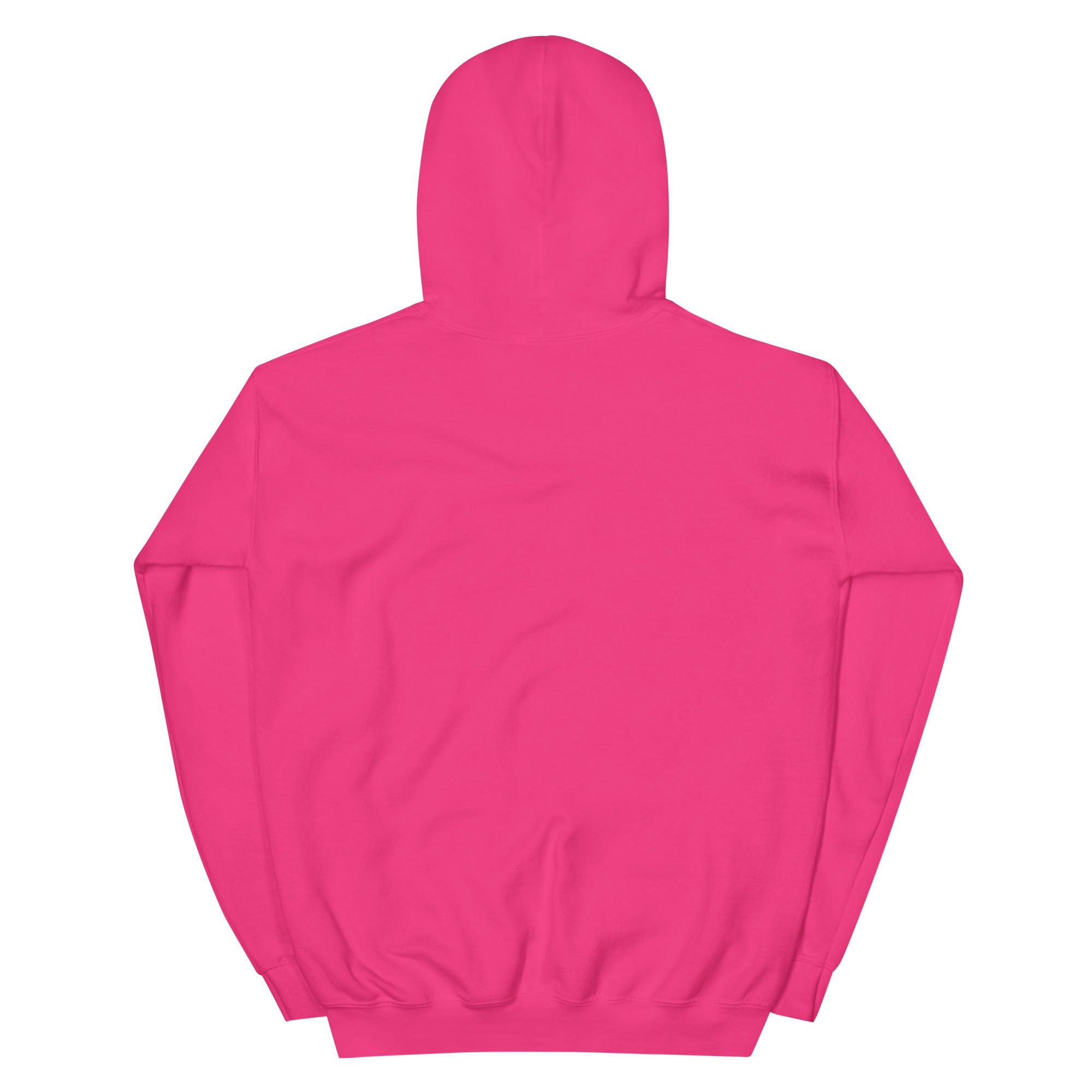 Pink hoodie on a white background