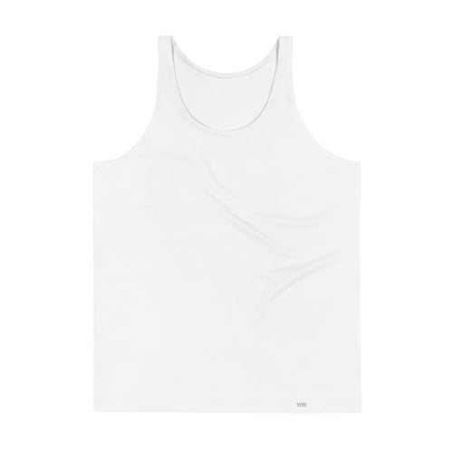 White tank top on a white background